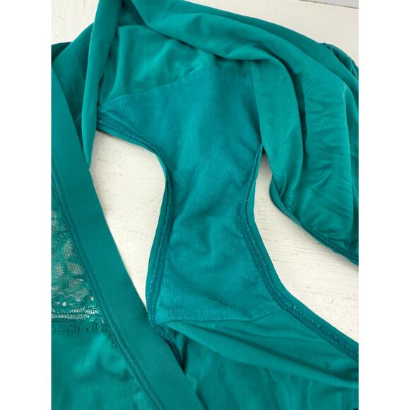 Cacique No Show Hipster Panty Blue Pink Lace Womens Plus Size 14/16 - Picture 4 of 6